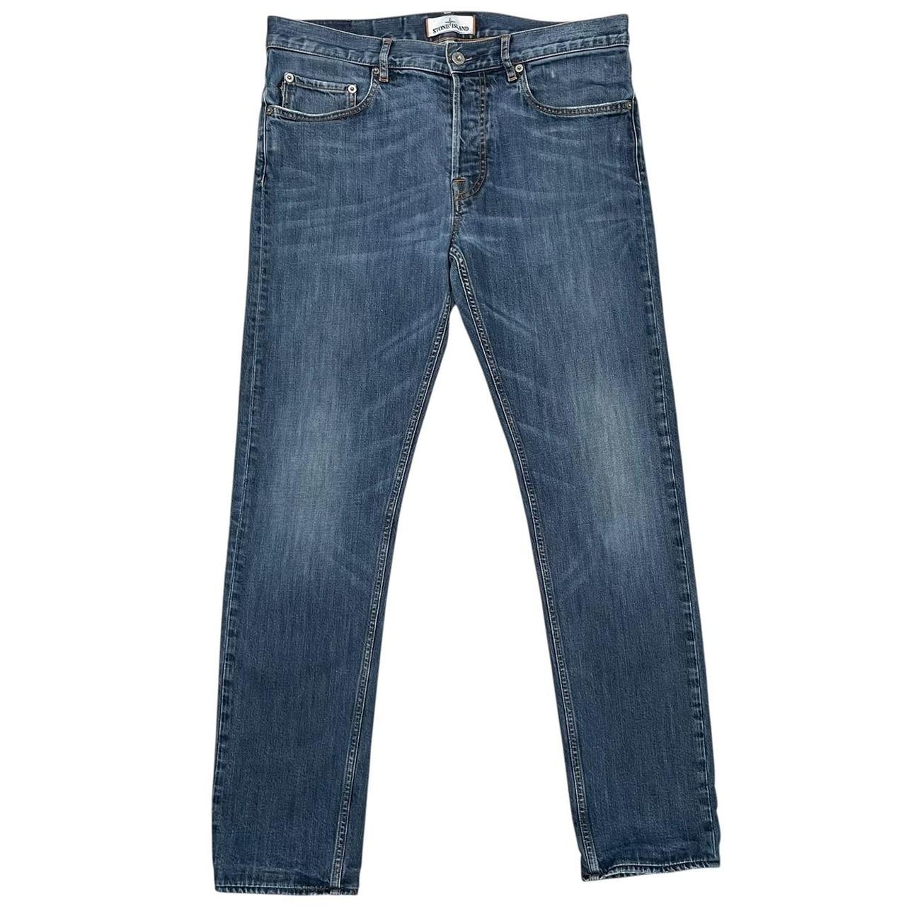 Stone Island AW 2014 Blue RE-T Fit Denim Jeans