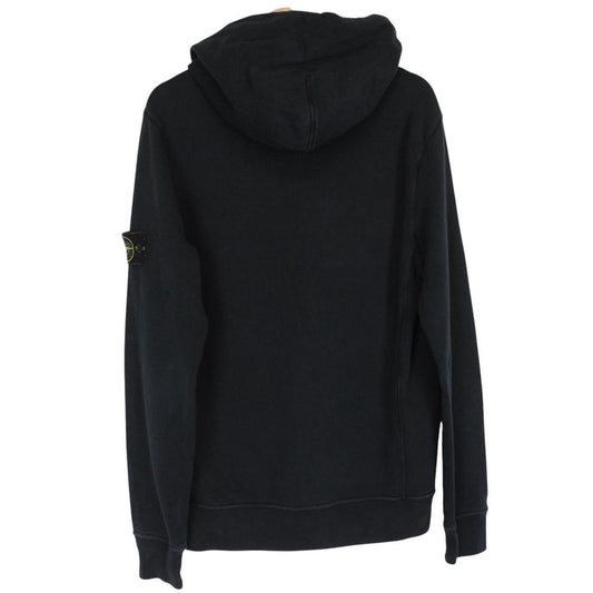 Stone Island AW 2018 Black Cotton Hoodie Jumper