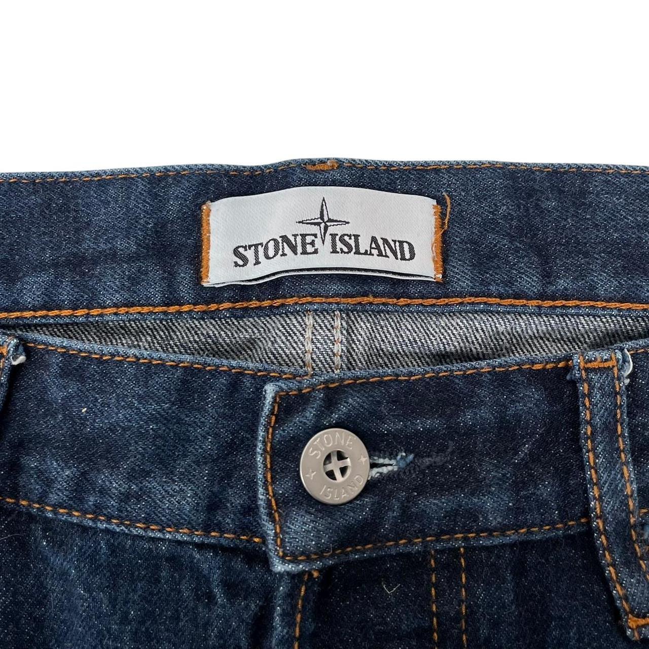 Stone Island AW 2018 Blue Slim Fit Denim Jeans