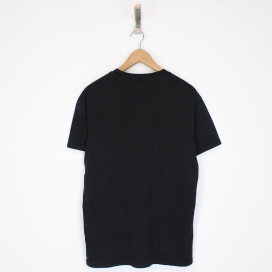 Dsquared2 Black and Multicoloured Gradient Print Short Sleeve T-Shirt