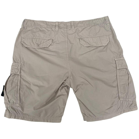 Stone Island SS 2016 Beige Bermuda Cotton Cargo Shorts
