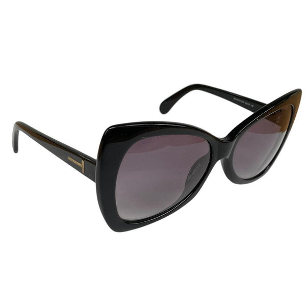Tom Ford Black TF175 Butterfly Oversized Sunglasses