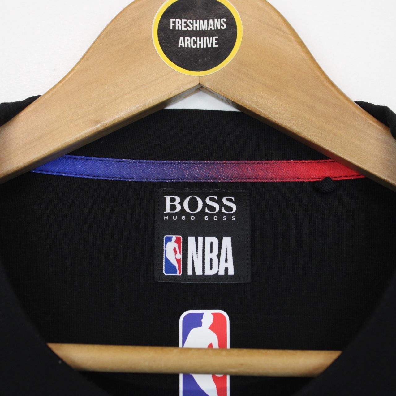 Hugo Boss x NBA Black Logo Print Sweatshirt Jumper