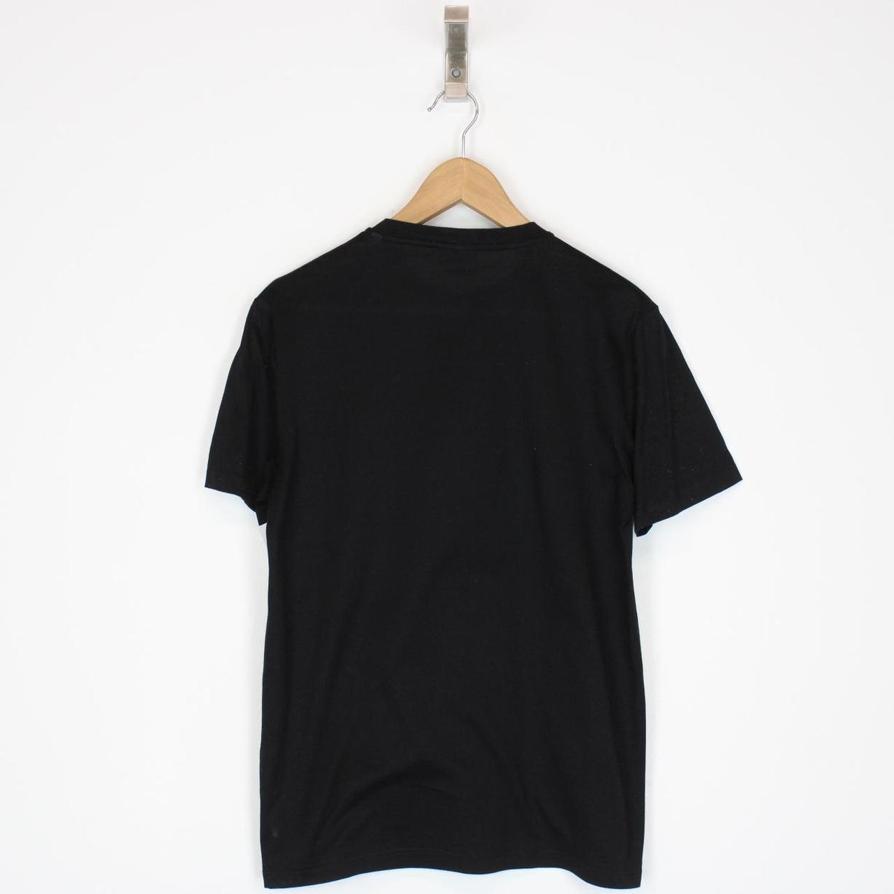 Lanvin Black and White Spider Print Short Sleeve T-Shirt