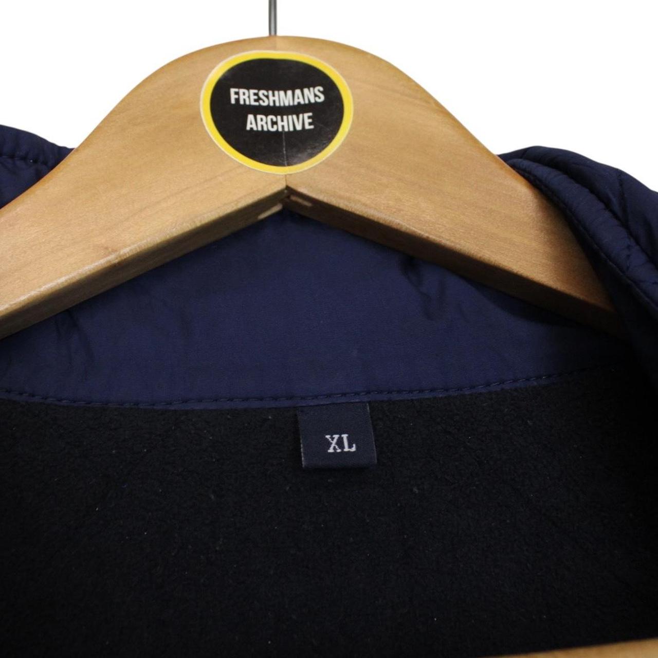Vintage Burberry London Navy Blue Quilted Coat