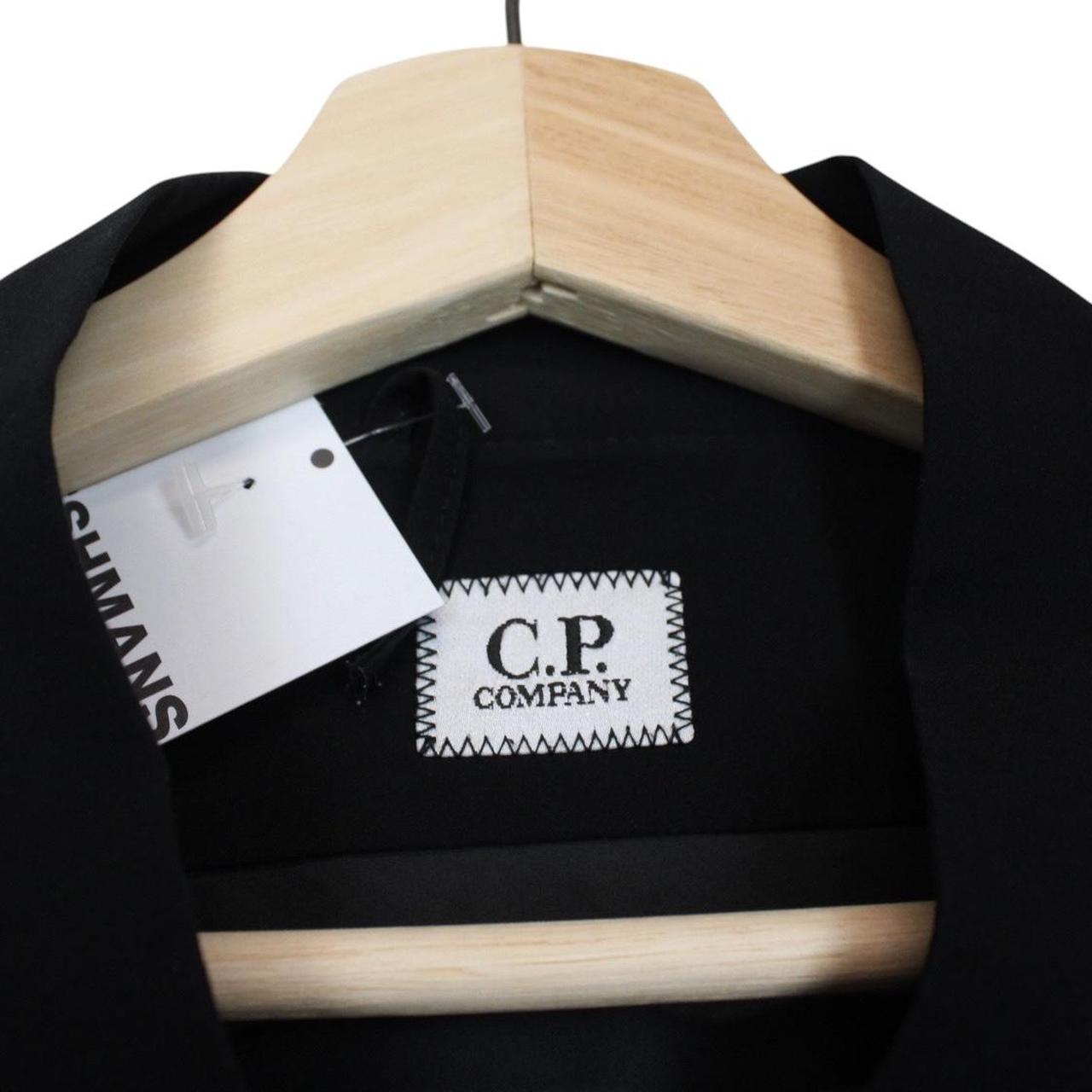 CP Company Pro-Tek Black Full Zip Waterproof Lens Jacket