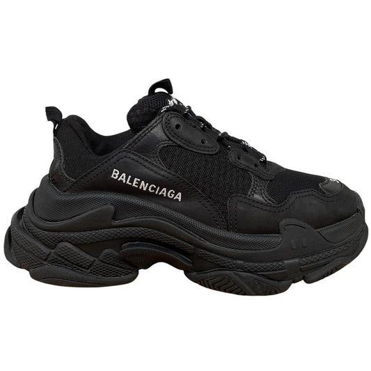 Balenciaga Triple S Black Mesh Trainers