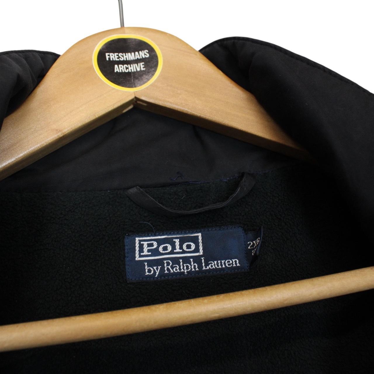 Vintage Polo Ralph Lauren Black Full Zip Jacket