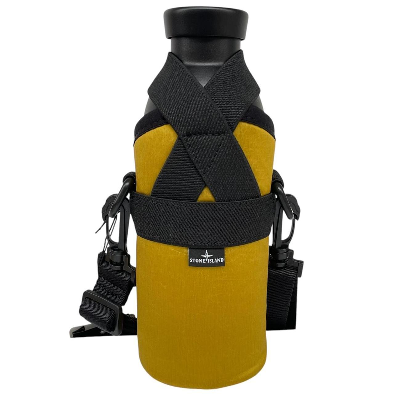 Stone Island x 24 Nylon Metal Yellow and Black Stainless Steel Flask Water
