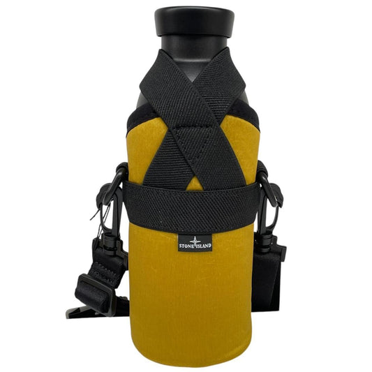Stone Island x 24 Nylon Metal Yellow and Black Stainless Steel Flask Water