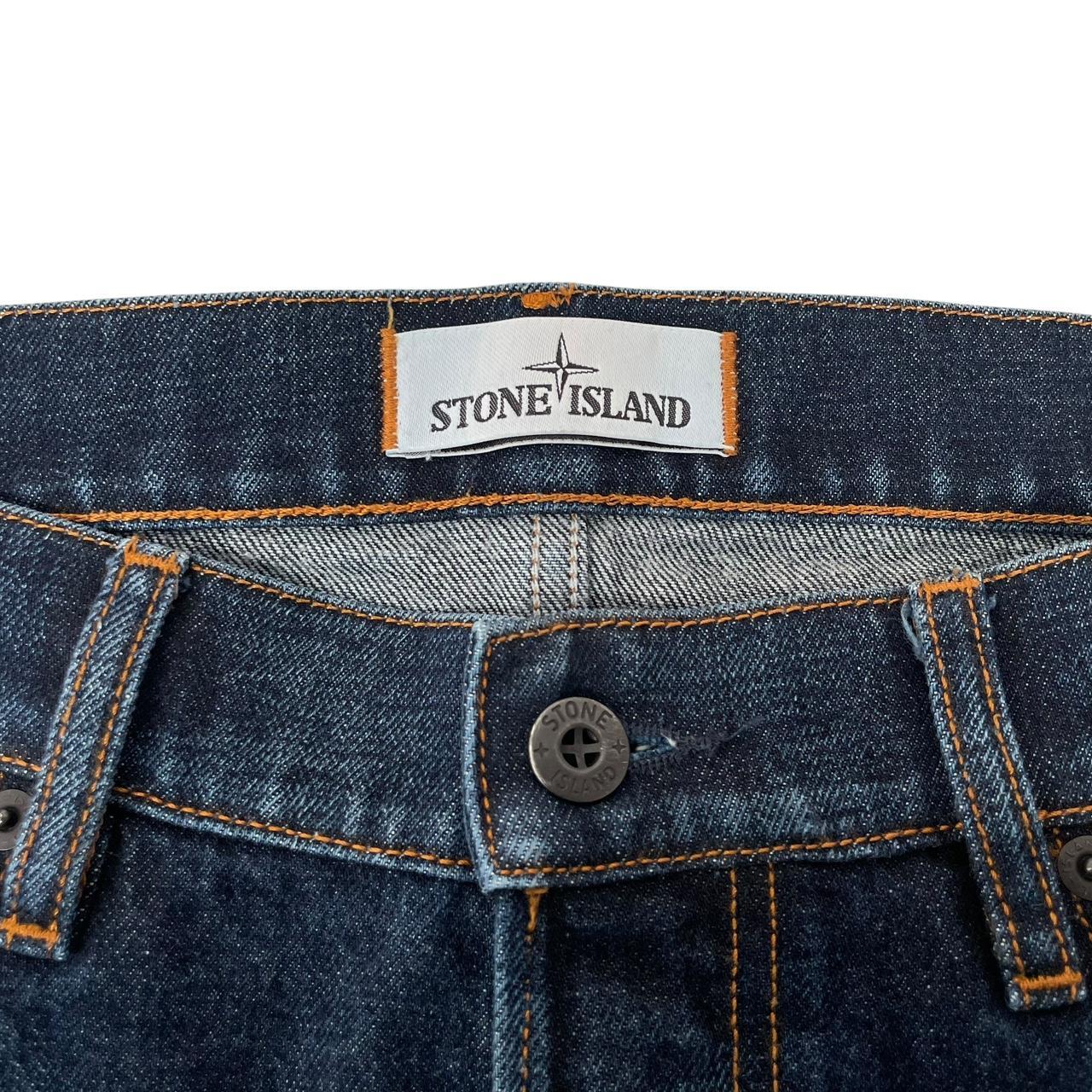 Stone Island SS 2016 Navy Blue Slim Fit Denim Jeans