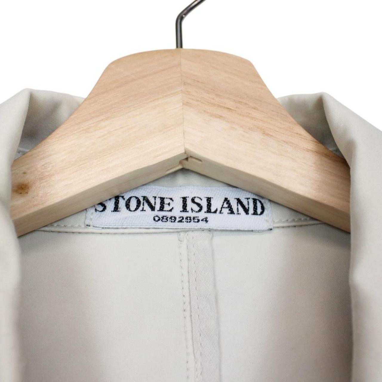 Vintage Stone Island SS 2007 Beige Full Zip Cotton Harrington Jacket