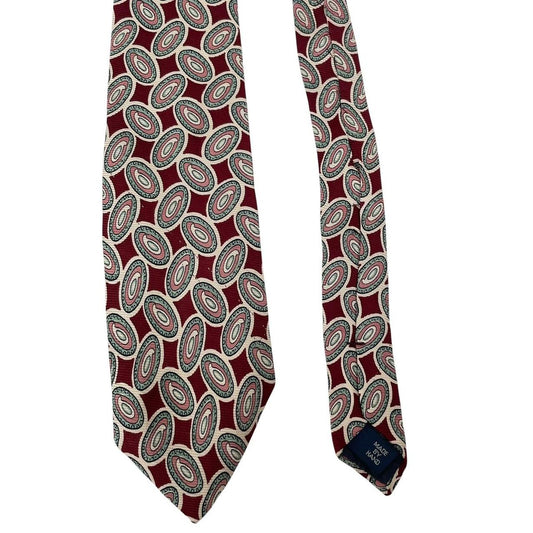 Vintage Polo Ralph Lauren Multicoloured Abstract Silk Tie