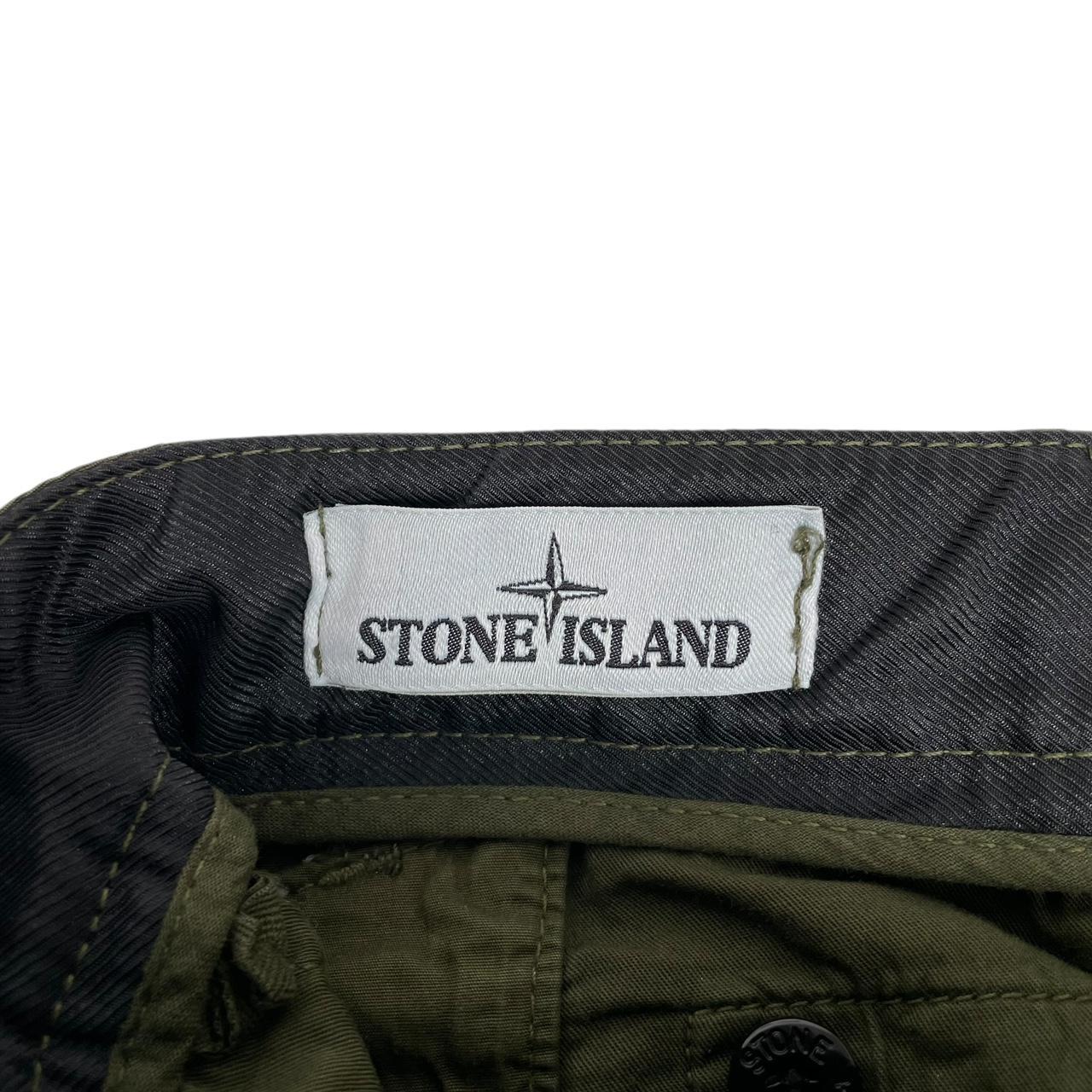 Stone Island SS 2017 Green Slim Fit Cargo Trousers