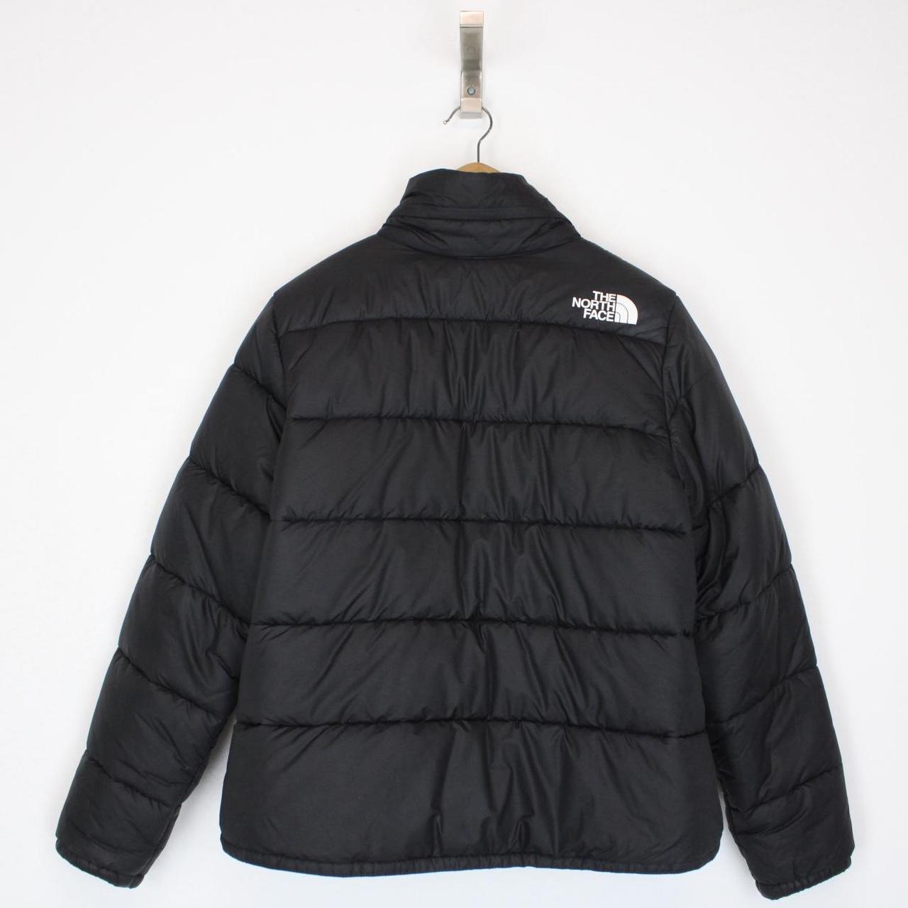 The North Face Retro Black and White Nupste Down Puffer Jacket