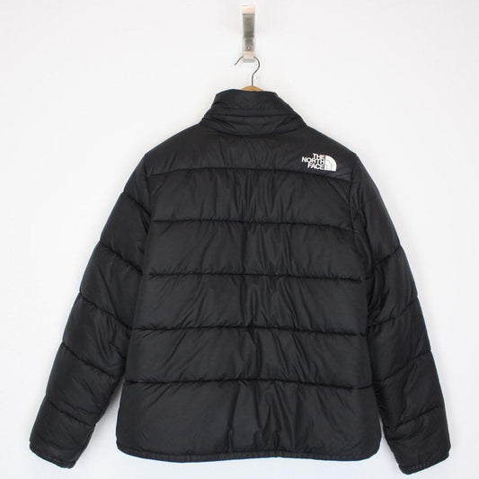 The North Face Retro Black and White Nupste Down Puffer Jacket
