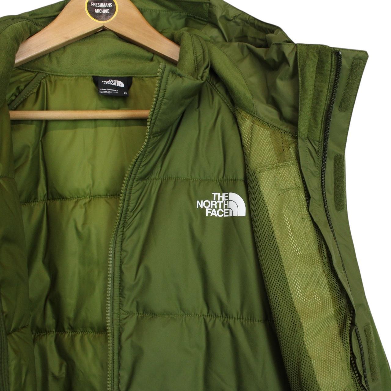 The North Face Modis Triclimate 3-in-1 Green Full Zip Waterproof Jacket