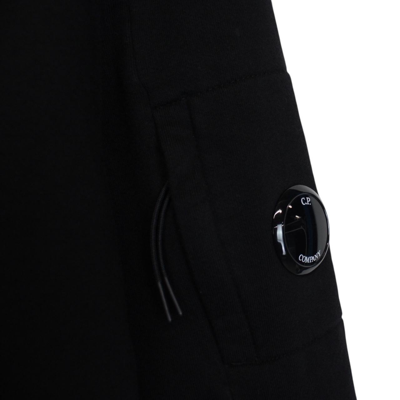 CP Company Black Cotton Lens Sweatshirt Jumper
