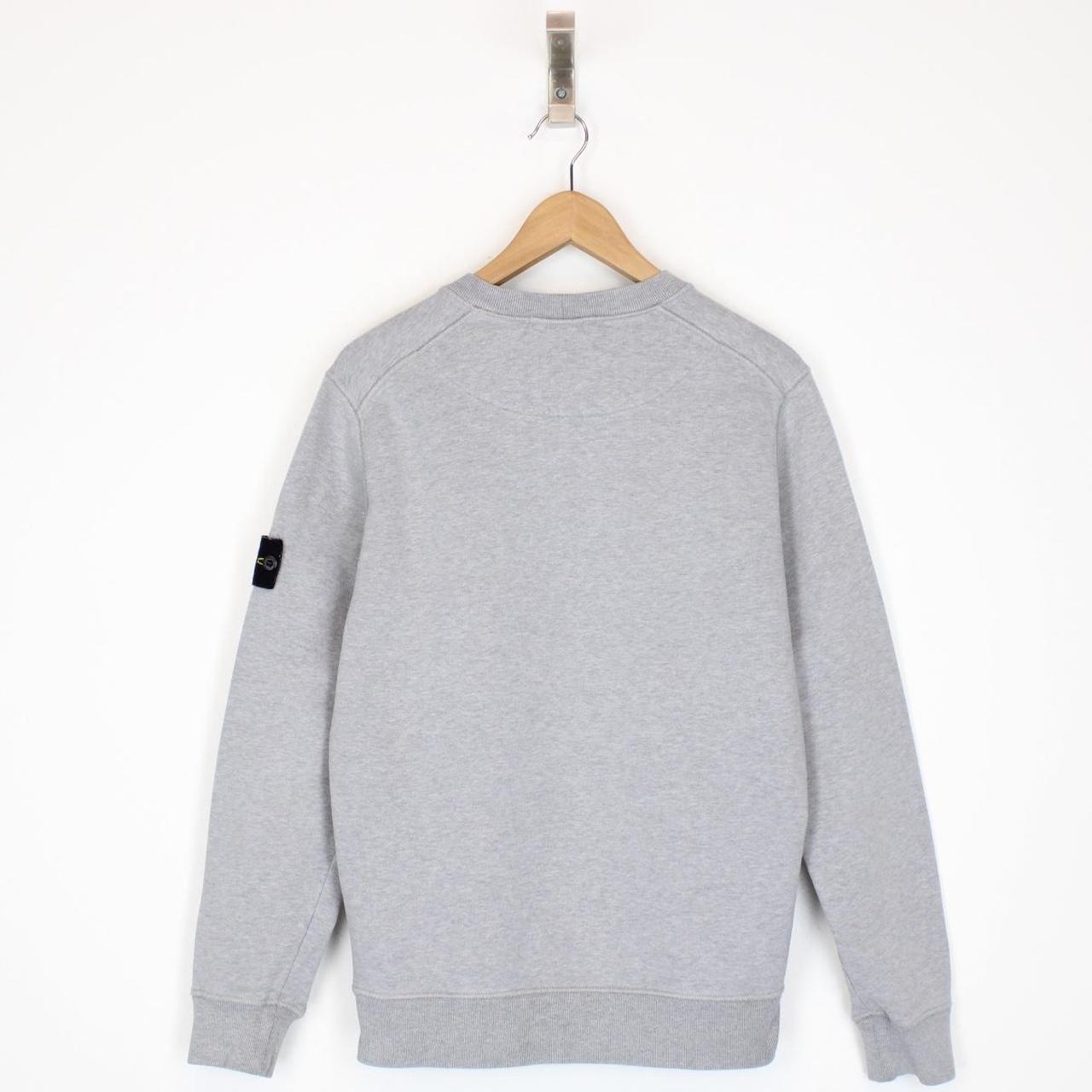 Stone Island AW 2020 Grey Cotton Sweatshirt Jumper