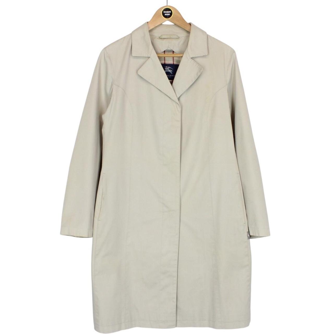 Burberry London Beige Single Breasted Trench Coat