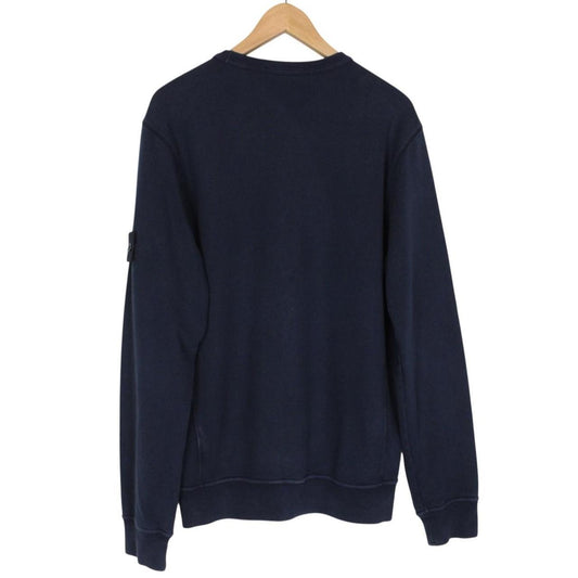 Stone Island SS 2018 Navy Blue Cotton Sweatshirt Jumper