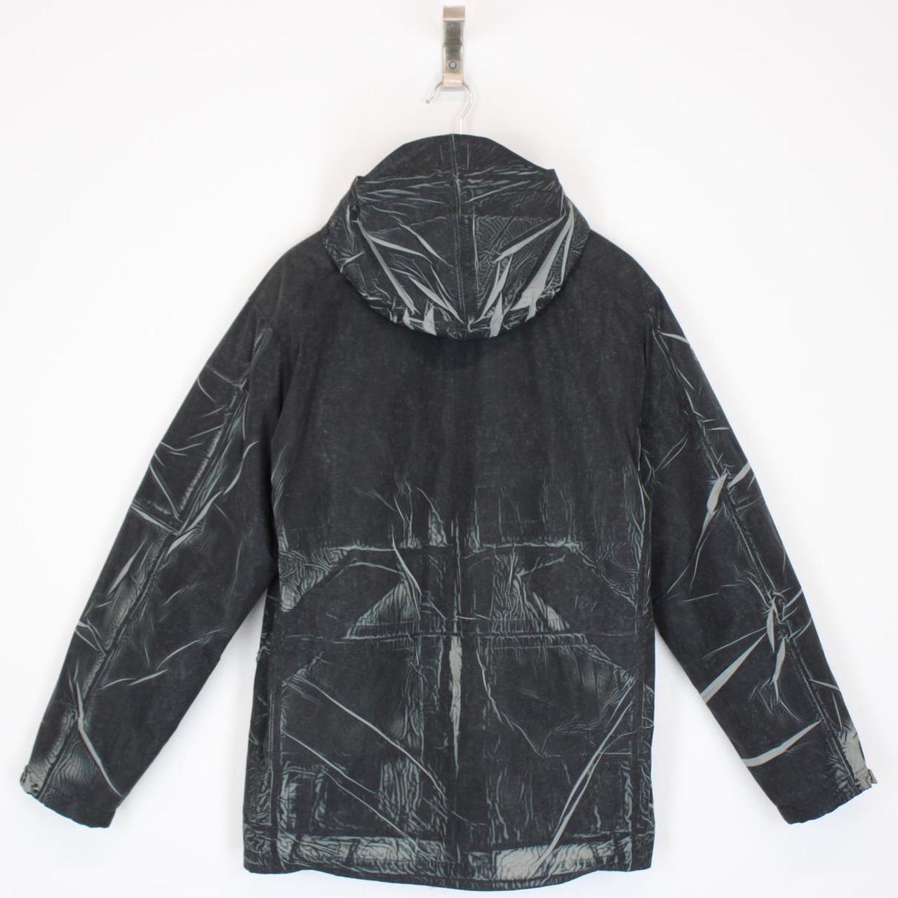 CP Company Black Tracery Full Zip Lens Primaloft Hooded Jacket