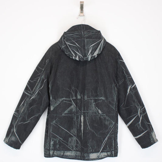 CP Company Black Tracery Full Zip Lens Primaloft Hooded Jacket