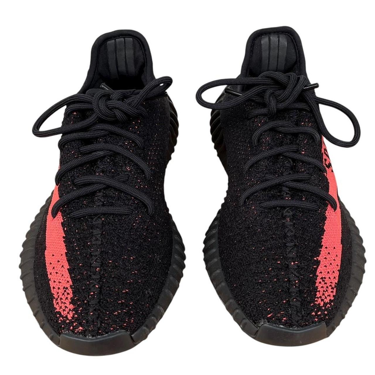 Adidas Yeezy Boost 350 V2 Core Black and Red Trainers