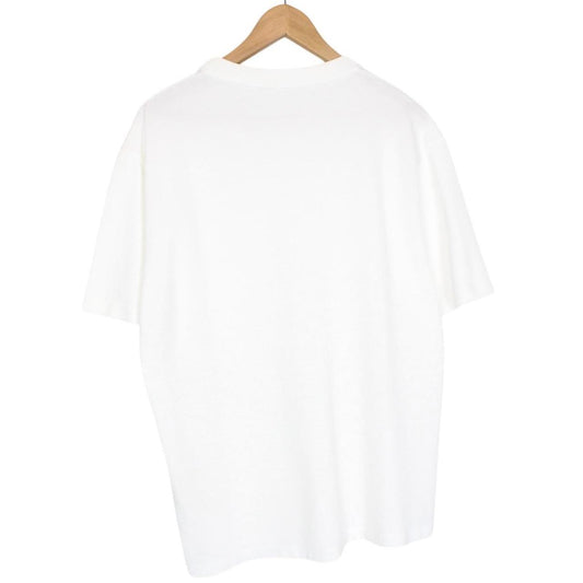 Louis Vuitton White Damier Print Pocket Short Sleeve Cotton T-Shirt