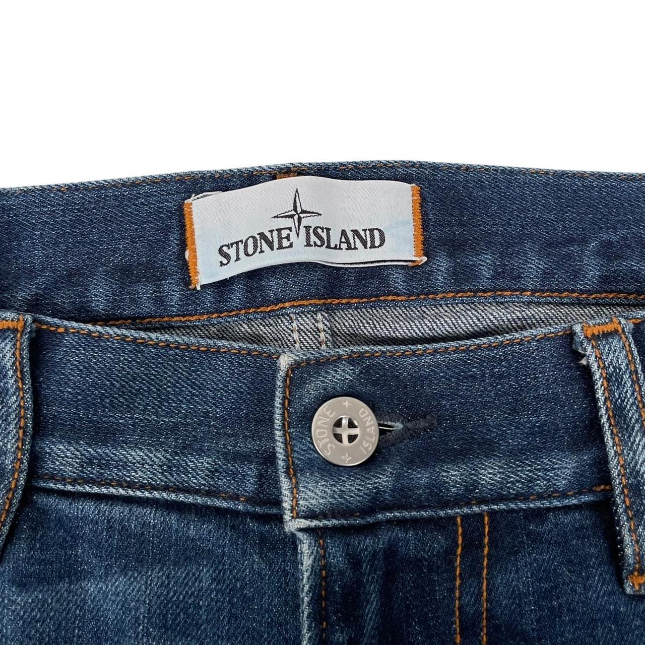 Stone Island AW 2016 Blue Skinny Fit Denim Jeans