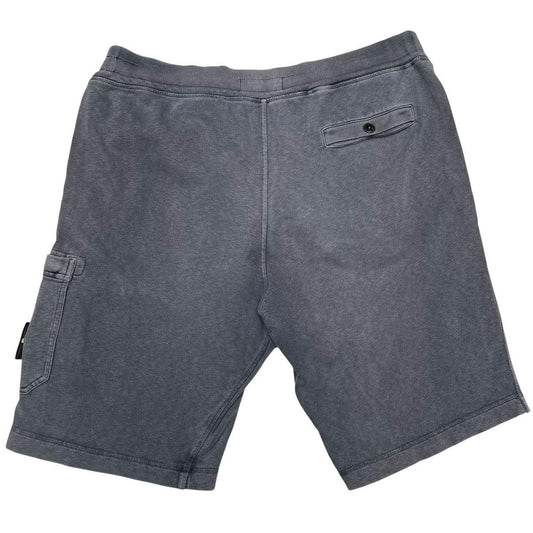 Stone Island SS 2016 Dark Grey Cotton Jogger Shorts
