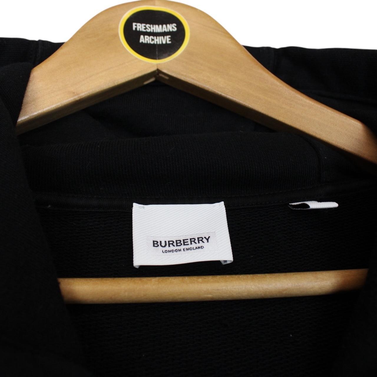 Burberry Black TB Full Zip Stockley Hoodie Jumper