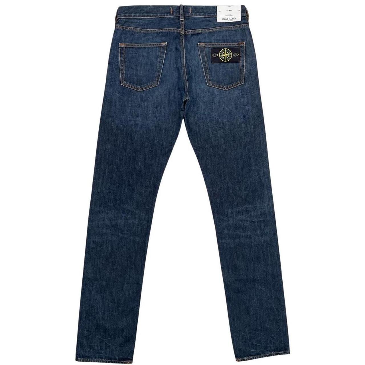 Stone Island SS 2015 Navy Blue RE-T Fit Denim Jeans