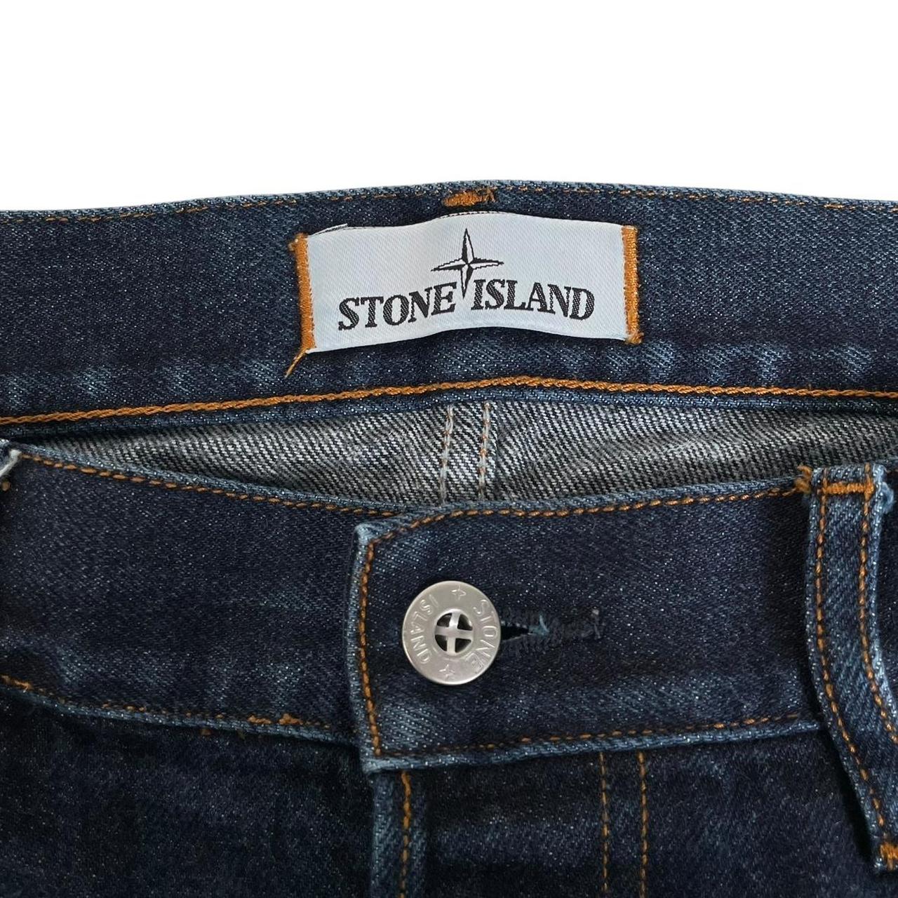 Stone Island SS 2016 Navy Blue RE-T Fit Denim Jeans