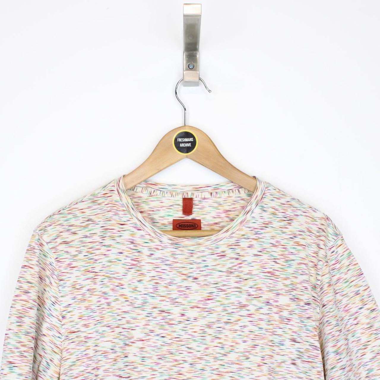 Missoni Multicoloured Short Sleeve Cotton T-Shirt