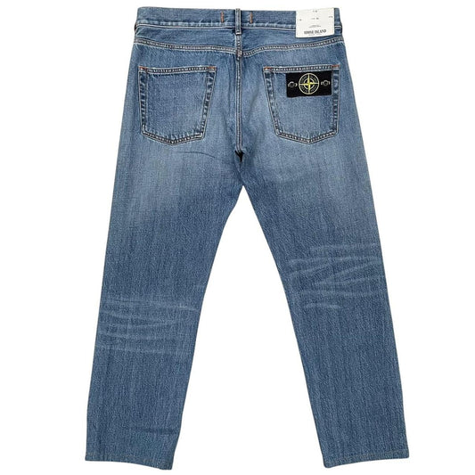 Stone Island SS 2014 Blue Slim Fit Denim Jeans