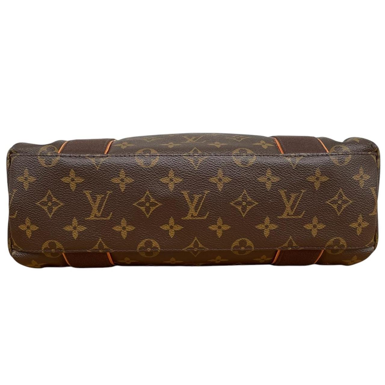 Louis Vuitton 2008 Brown Cabas Beaubourg Monogram Coated Canvas Tote Bag
