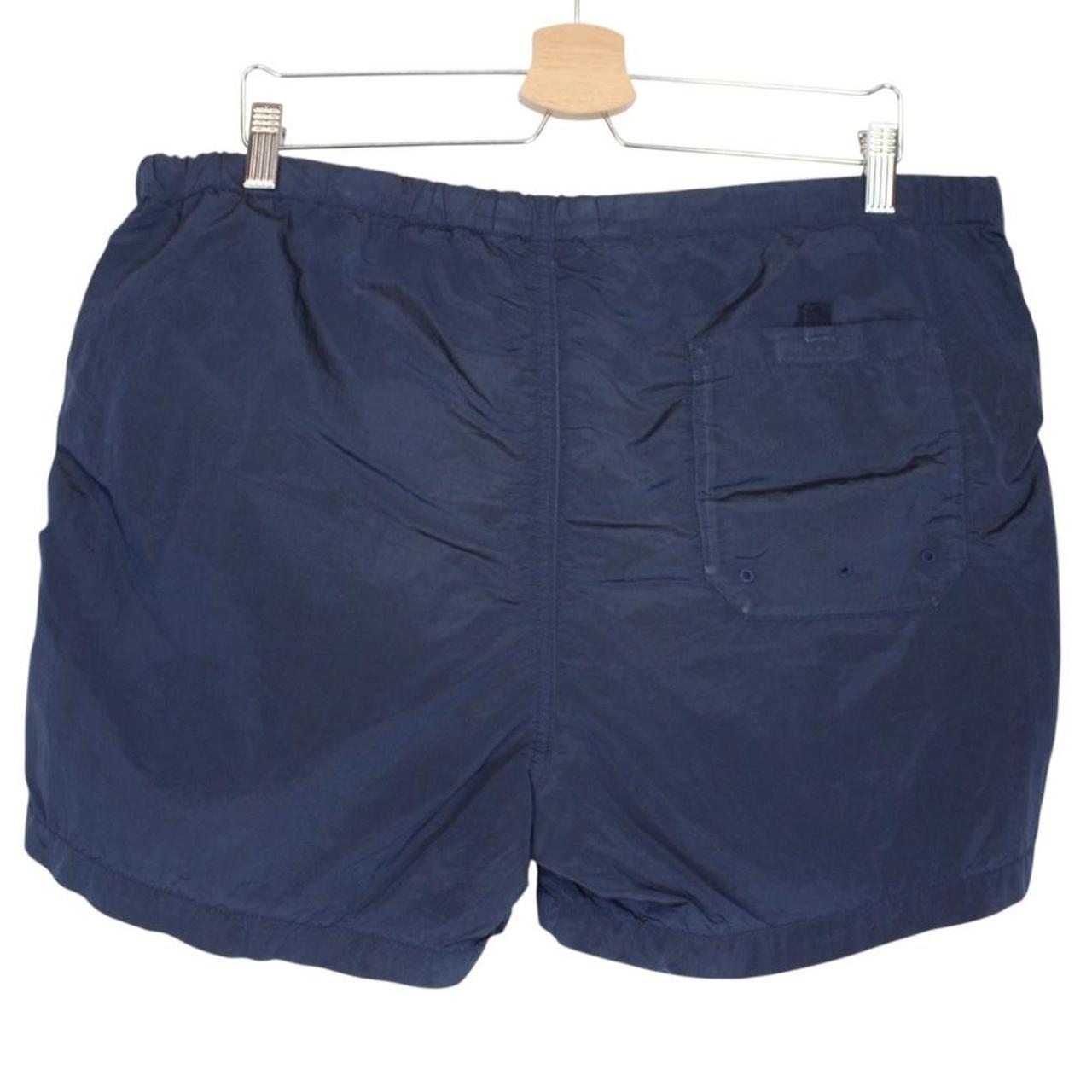 Stone Island SS 2021 Navy Blue Nylon Metal Swim Shorts