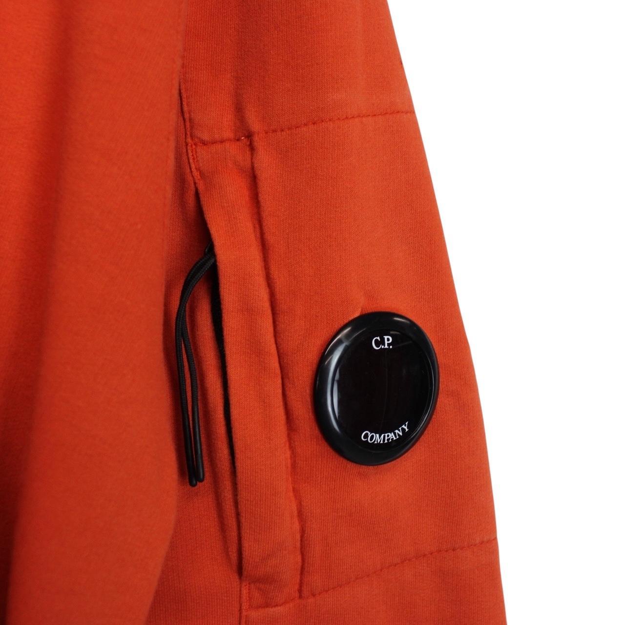 CP Company Orange Goggle Lens Sweatshirt Jumper