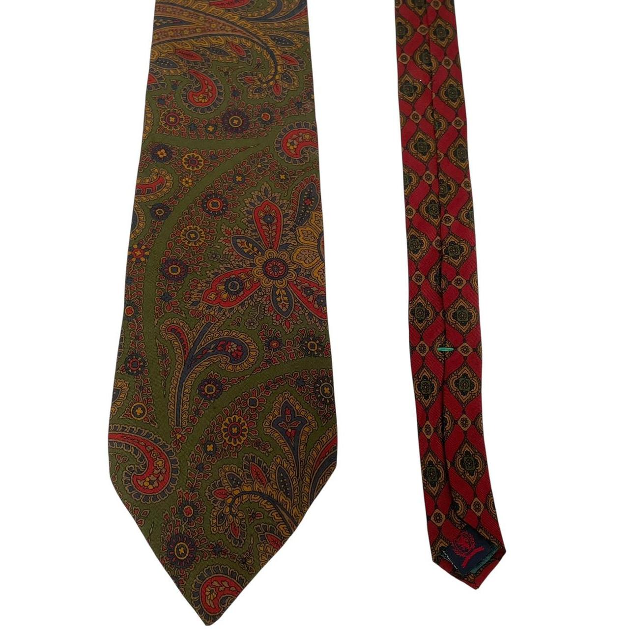 Vintage Tommy Hilfiger Multicoloured Paisley Silk Tie