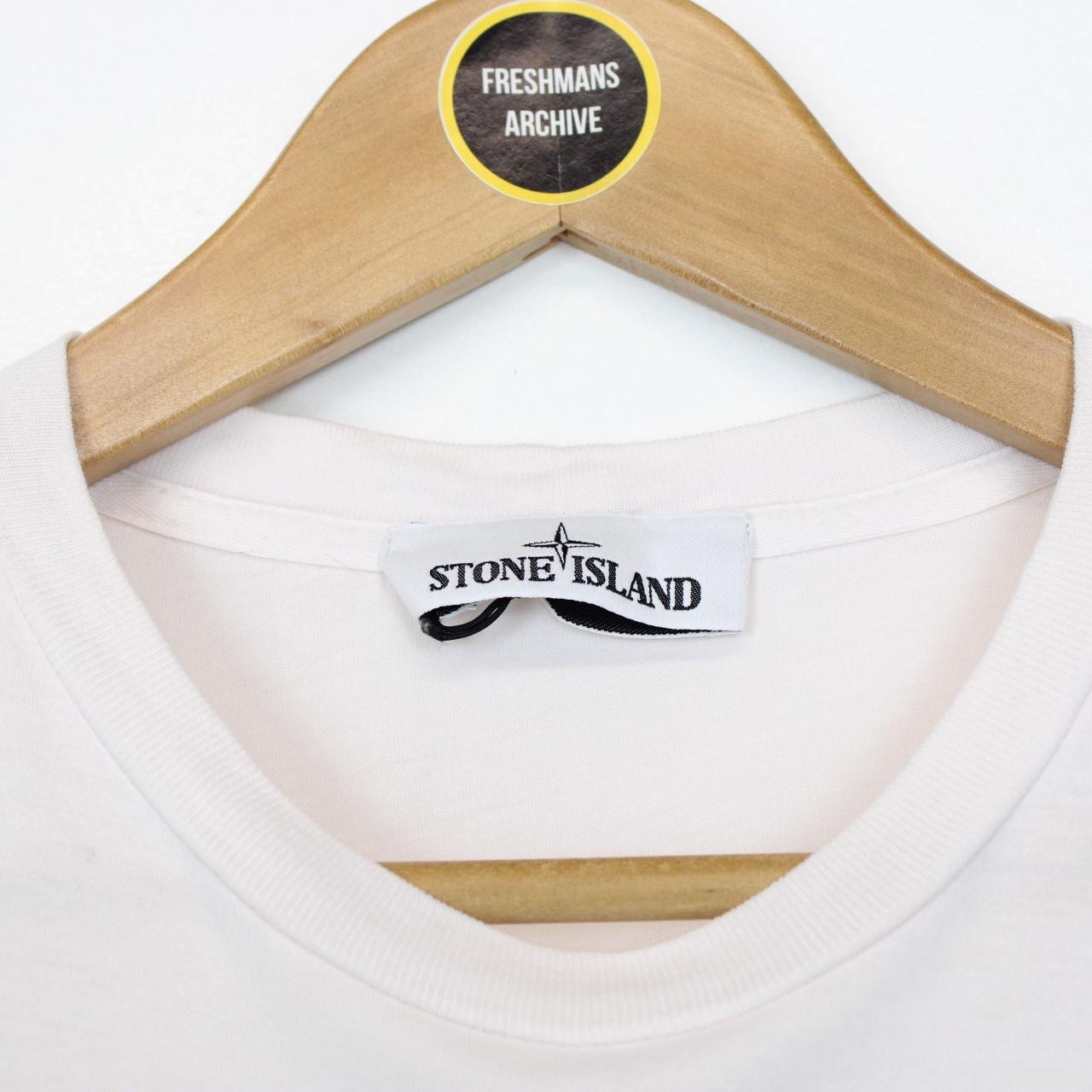 Stone Island SS 2022 Pale Pink Short Sleeve Compass T-Shirt