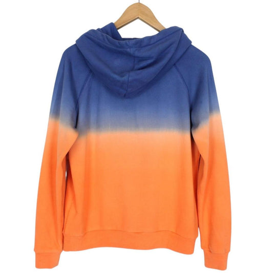 Polo Ralph Lauren Orange and Blue Ombre Fleece Hoodie