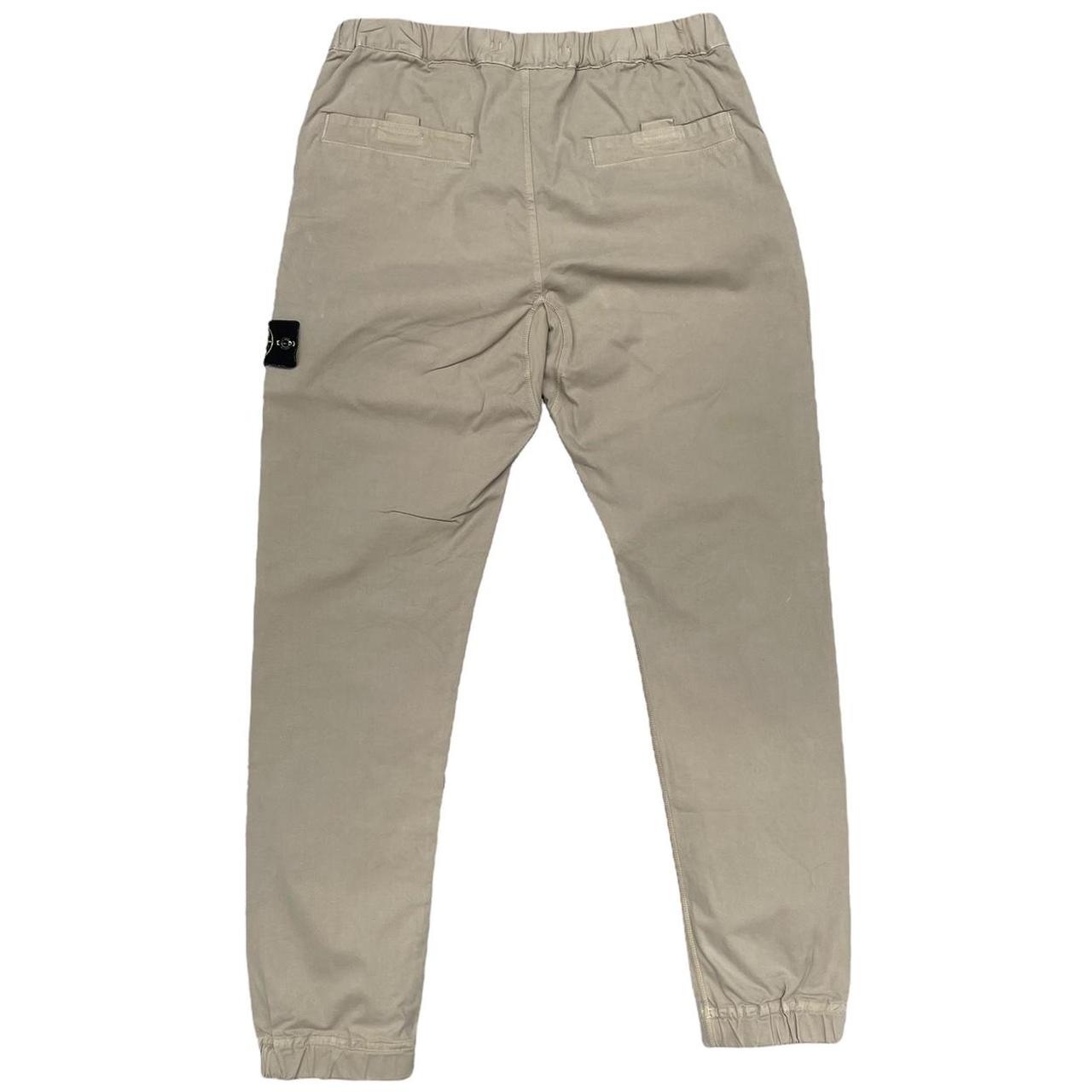 Stone Island AW 2018 Beige RE-T Fit Cargo Trousers