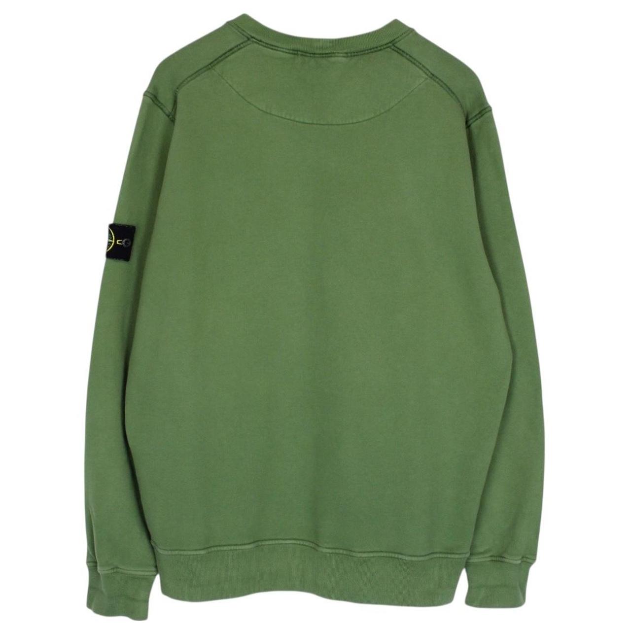 Stone Island AW 2020 Green Cotton Sweatshirt Jumper