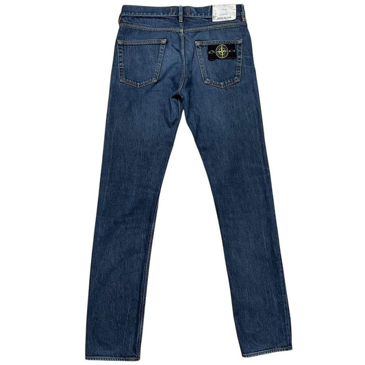 Stone Island SS 2016 Navy Blue Slim Fit Denim Jeans