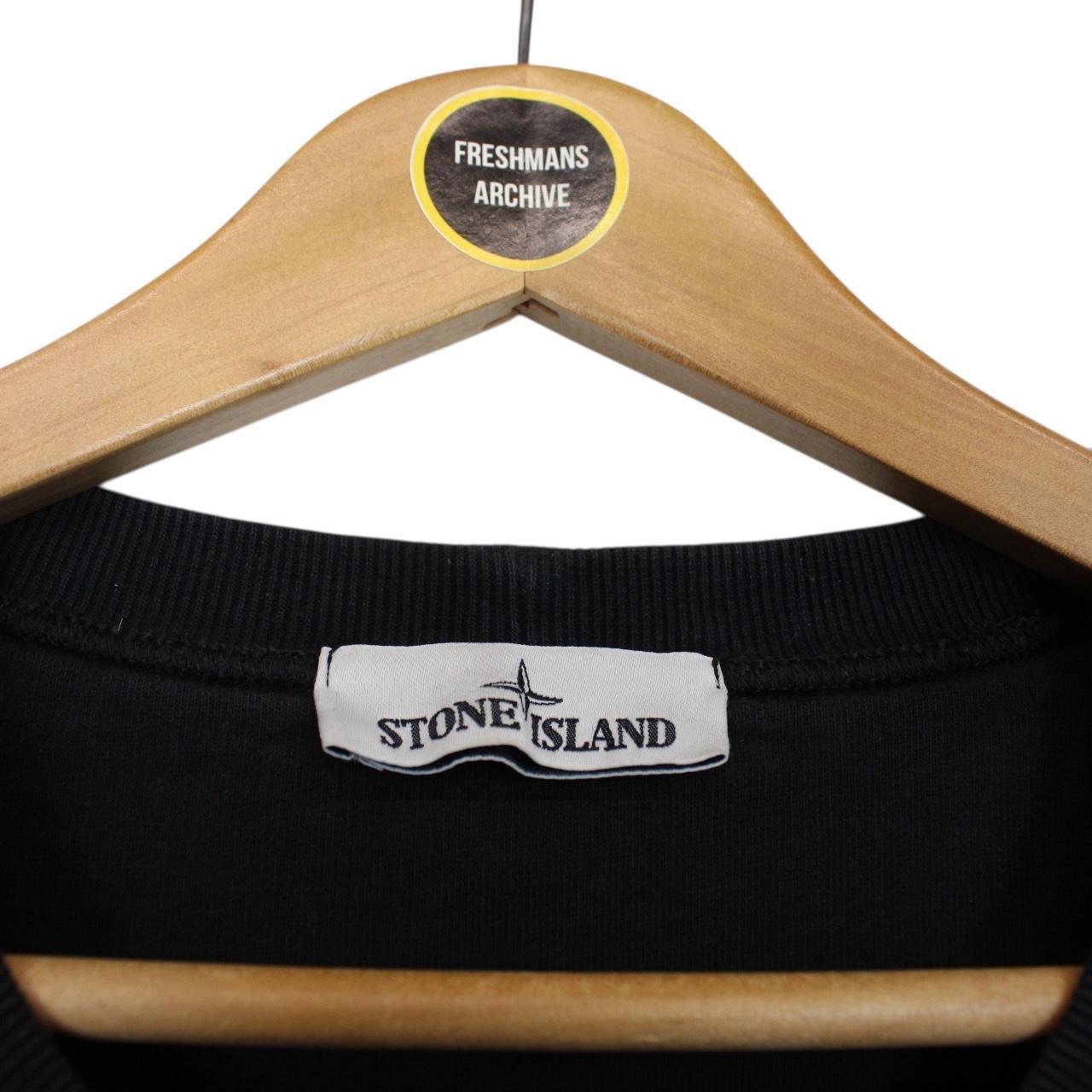 Stone Island AW 2020 Black Cotton Sweatshirt Jumper