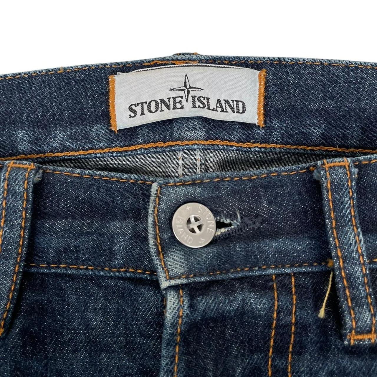 Stone Island AW 2016 Navy Blue Slim Fit Denim Jeans