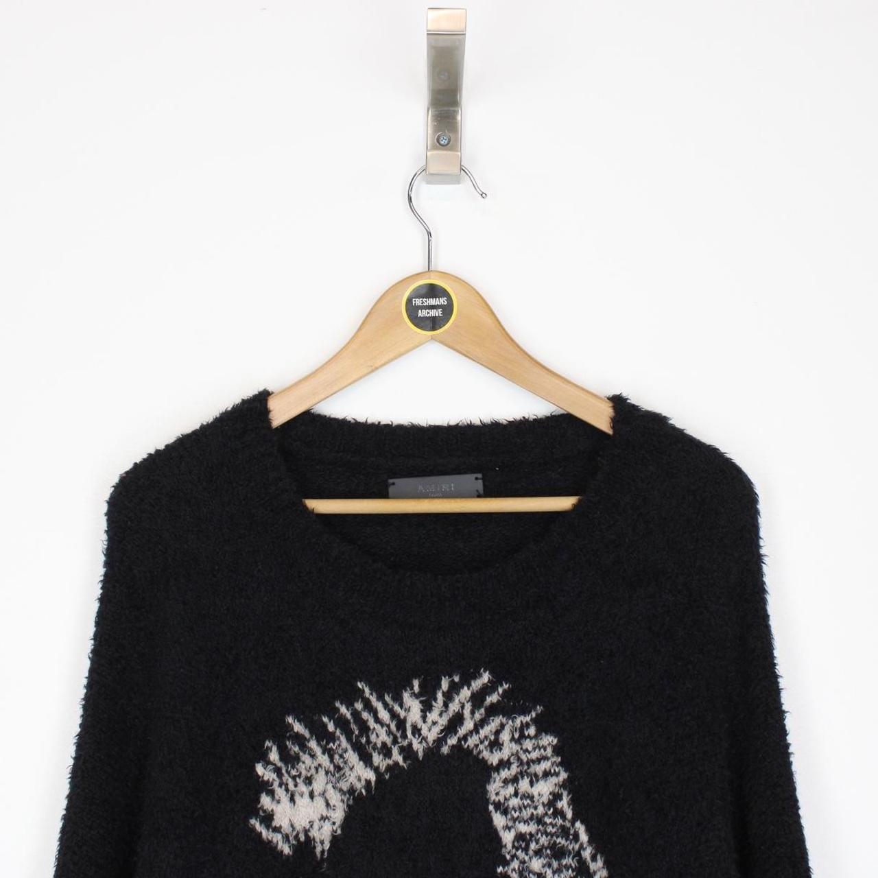 Amiri Lost Boys Black and White Oversized Sweatshirt Jumper