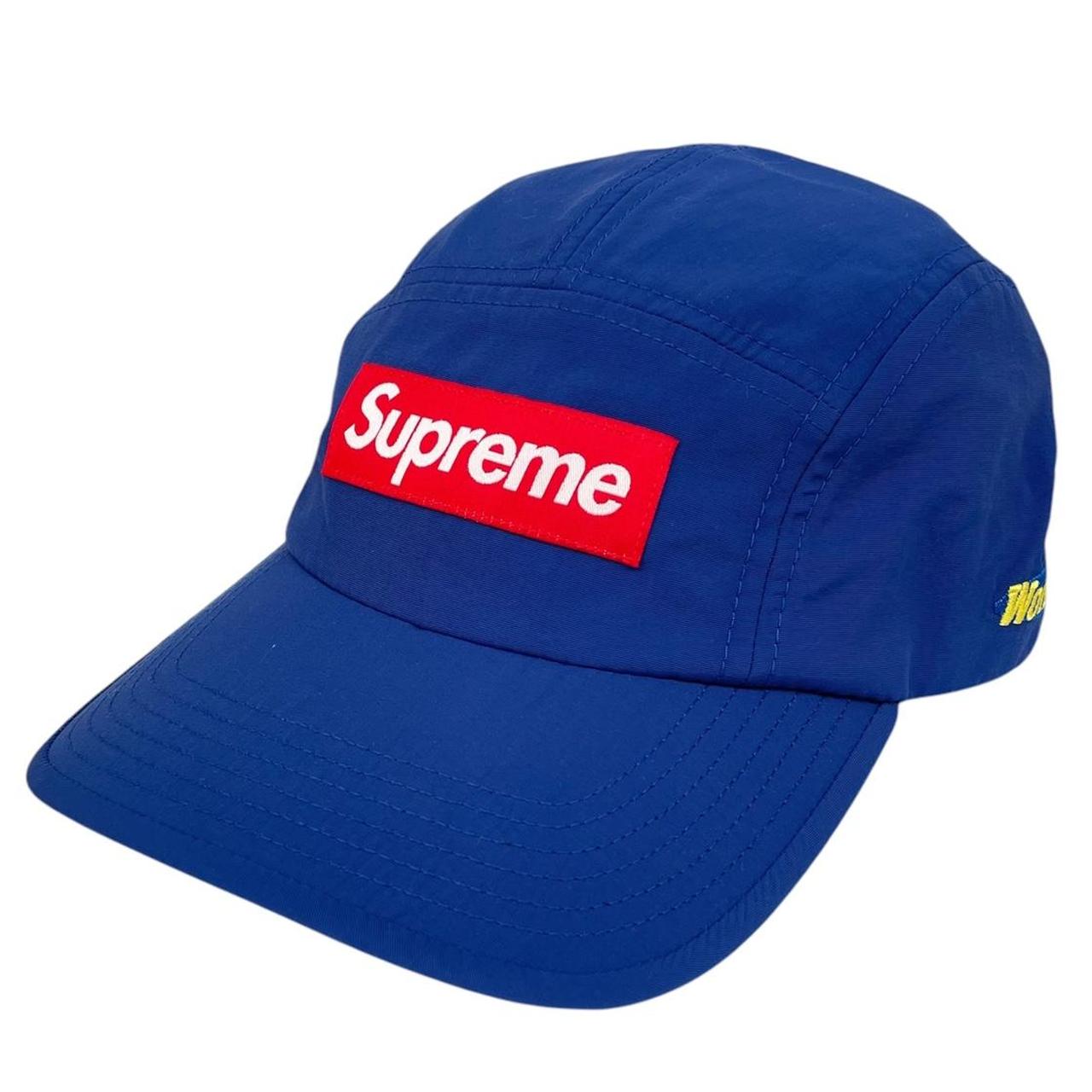 Supreme 2020 Blue World Famous Trial 5 Panel Camp Baseball Cap