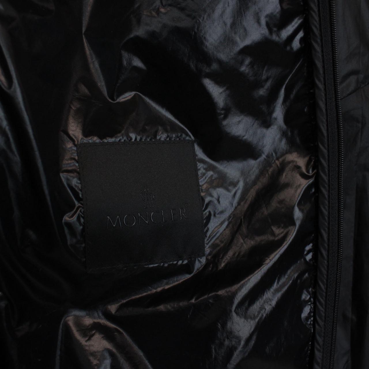 Moncler Diadem Black Full Zip Nylon Windbreaker Jacket